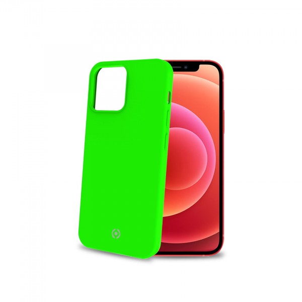 CELLY Futrola CROMO za iPhone 13 MINI u FLUORESCENTNO ZELENOJ boji slika 3