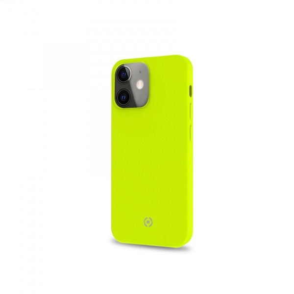 CELLY Futrola CROMO za iPhone 13 MINI u FLUORESCENTNO ŽUTOJ boji slika 1