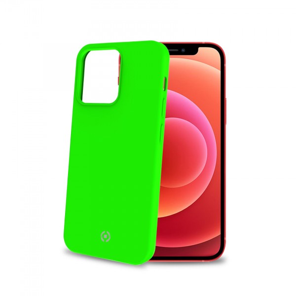 CELLY Futrola CROMO za iPhone 13 PRO u FLUORESCENTNO ZELENOJ boji slika 3