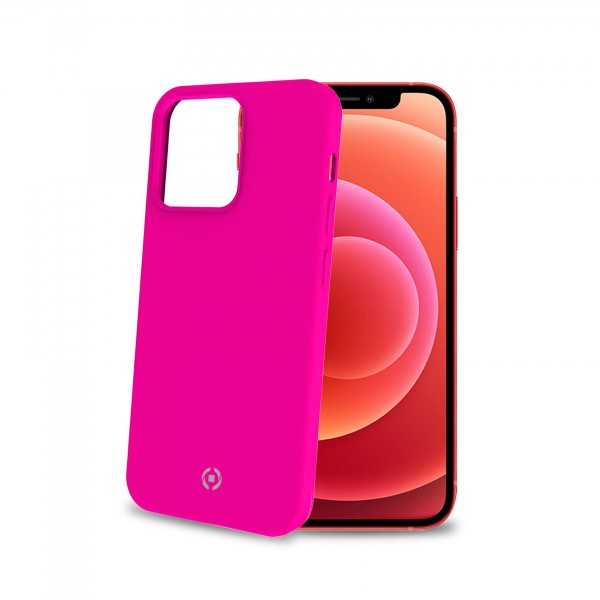 CELLY Futrola CROMO za iPhone 13 PRO u FLUORESCENTNO PINK boji slika 3