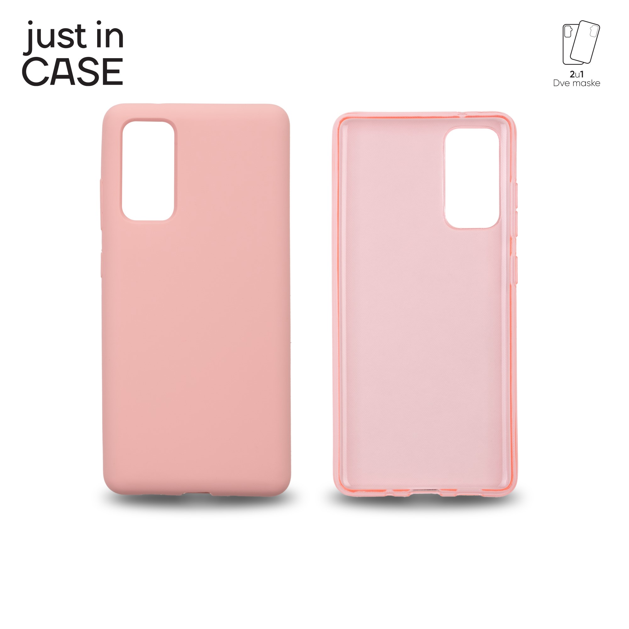 2u1 Extra case MIX paket PINK za S20FE slika 1