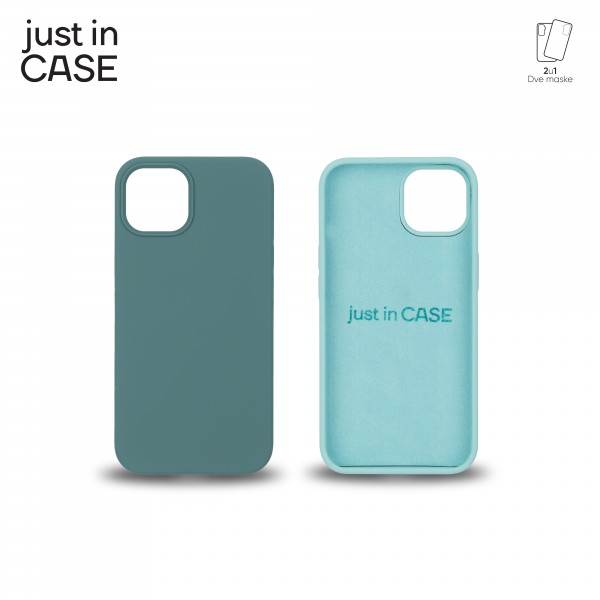 2u1 Extra case MIX PLUS paket ZELENI za iPhone 13 slika 1