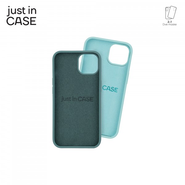 2u1 Extra case MIX PLUS paket ZELENI za iPhone 13 slika 3