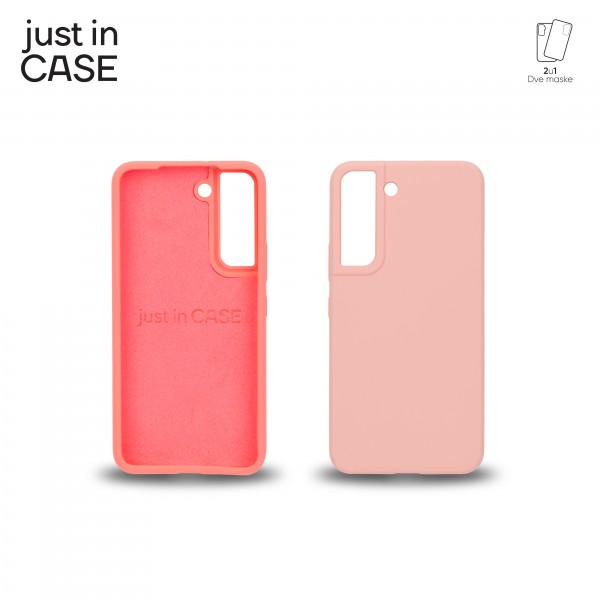 2u1 Extra case MIX PLUS paket PINK za Samsung S22 slika 3