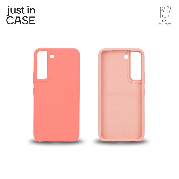 2u1 Extra case MIX PLUS paket PINK za Samsung S22 slika 1