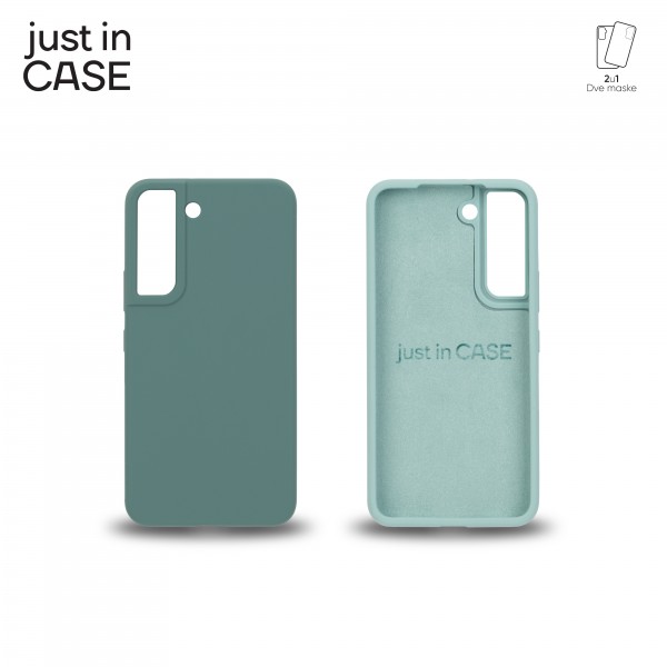 2u1 Extra case MIX PLUS paket ZELENI za Samsung S22 slika 1