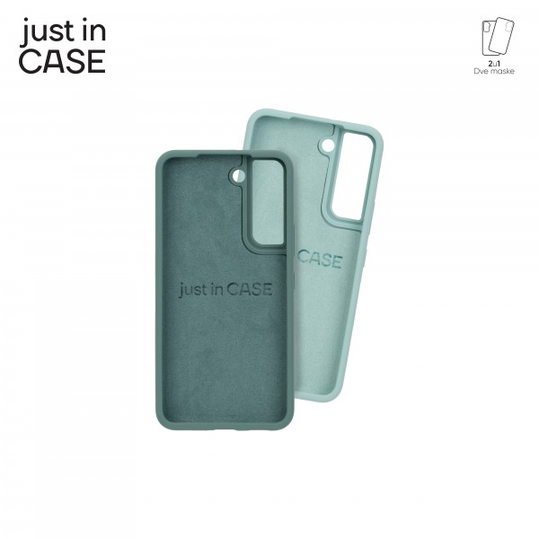 2u1 Extra case MIX PLUS paket ZELENI za Samsung S22 slika 4