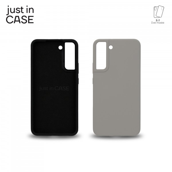 2u1 Extra case MIX PLUS paket CRNI za Samsung S22 plus slika 3