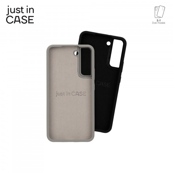 2u1 Extra case MIX PLUS paket CRNI za Samsung S22 plus slika 4