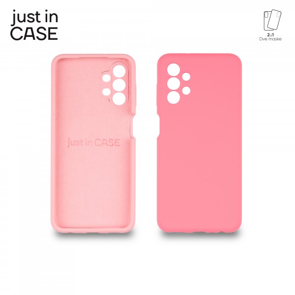 2u1 Extra case MIX PLUS paket PINK za Samsung A13 slika 3