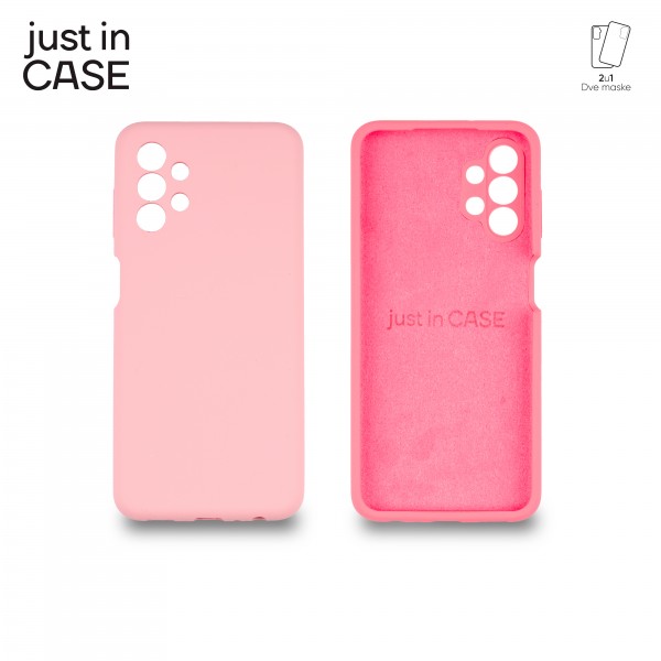 2u1 Extra case MIX PLUS paket PINK za Samsung A13 slika 1