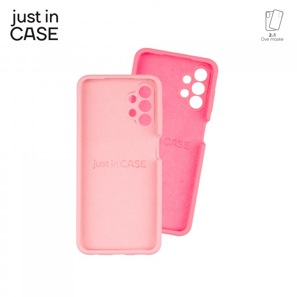 2u1 Extra case MIX PLUS paket PINK za Samsung A13 slika 4