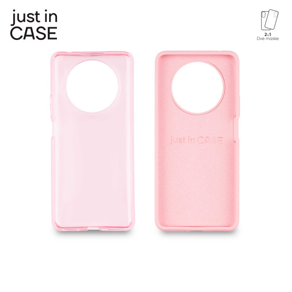 2u1 Extra case MIX paket PINK za Honor Magic 4Lite slika 1