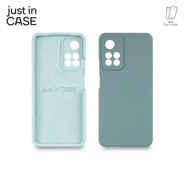 2u1 Extra case MIX PLUS paket ZELENI za Redmi Note 11 Pro + 5G slika 3