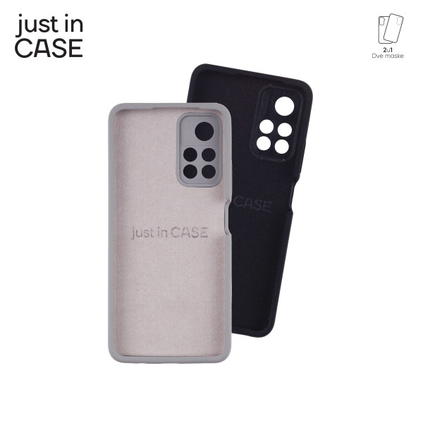 2u1 Extra case MIX PLUS paket CRNI za Redmi Note 11s 5G slika 4