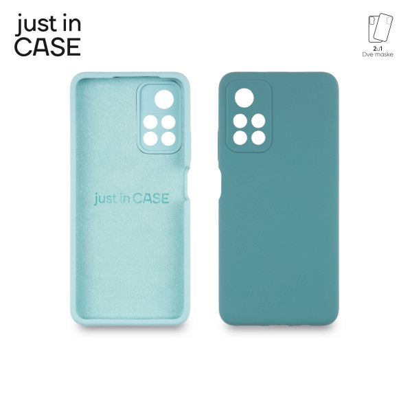 2u1 Extra case MIX PLUS paket ZELENI za Redmi Note 11s 5G slika 4