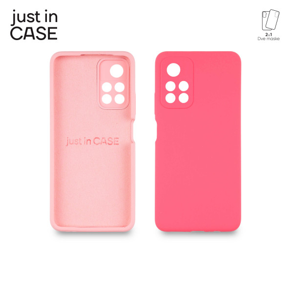 2u1 Extra case MIX PLUS paket PINK za Redmi Note 11s 5G slika 3