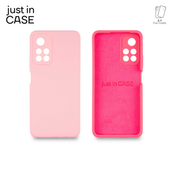 2u1 Extra case MIX PLUS paket PINK za Redmi Note 11s 5G slika 1