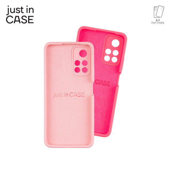 2u1 Extra case MIX PLUS paket PINK za Redmi Note 11s 5G slika 4