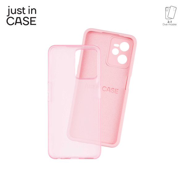 2u1 Extra case MIX paket PINK za Realme C35 slika 4