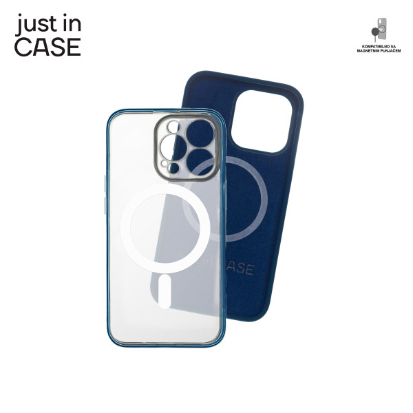 2u1 Extra case MAG MIX PLUS paket PLAVI za iPhone 13 Pro slika 3