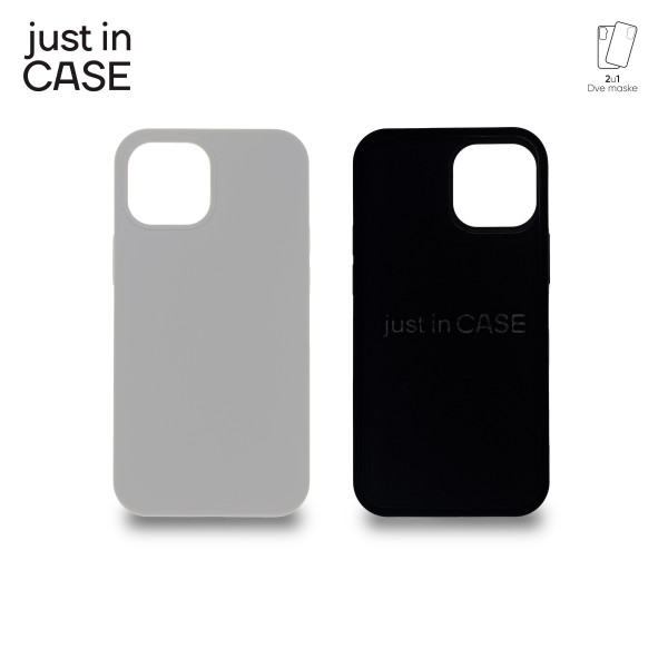 2u1 Extra case MIX PLUS paket CRNI za iPhone 13 Mini slika 4