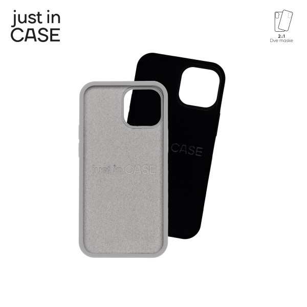 2u1 Extra case MIX PLUS paket CRNI za iPhone 13 Mini slika 3