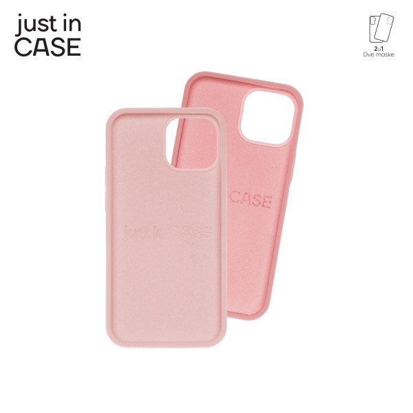 2u1 Extra case MIX PLUS paket PINK za iPhone 13 Mini slika 3