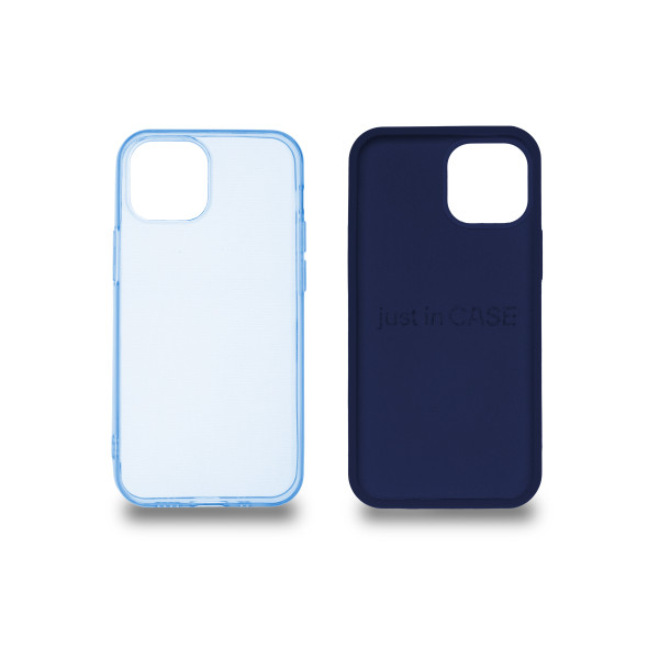 2u1 Extra case MIX paket PLAVI za iPhone 13 Mini slika 4