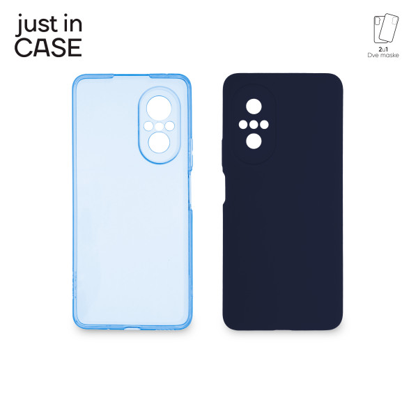 2u1 Extra case MIX paket PLAVI za Huawei Nova 9SE slika 1