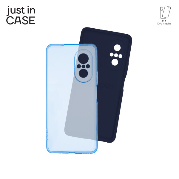 2u1 Extra case MIX paket PLAVI za Huawei Nova 9SE slika 4